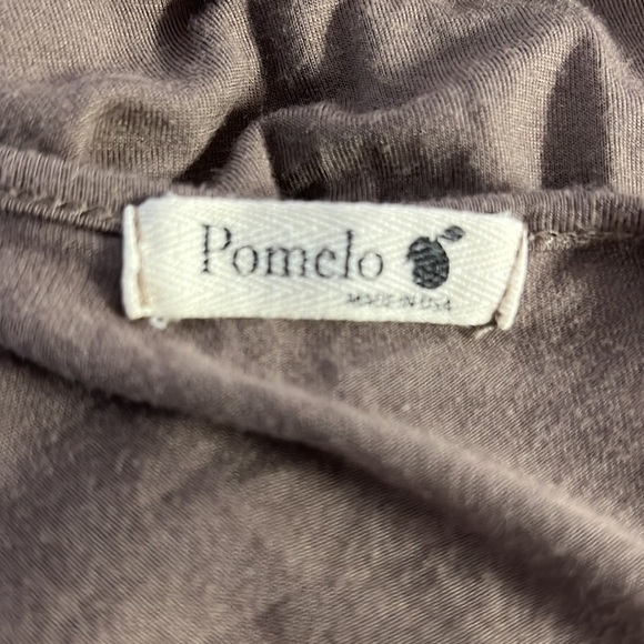 POMELO LARGE BROWN & CREAM LONG SLEEVED BLOUSE - Picture 5 of 6